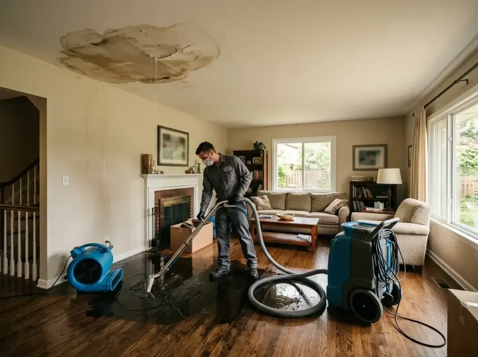 attic-pipe-burst-ceiling-drip-008 — frequently asked questions, Water Damage Restoration & Carpet Care in Allendale, NJ